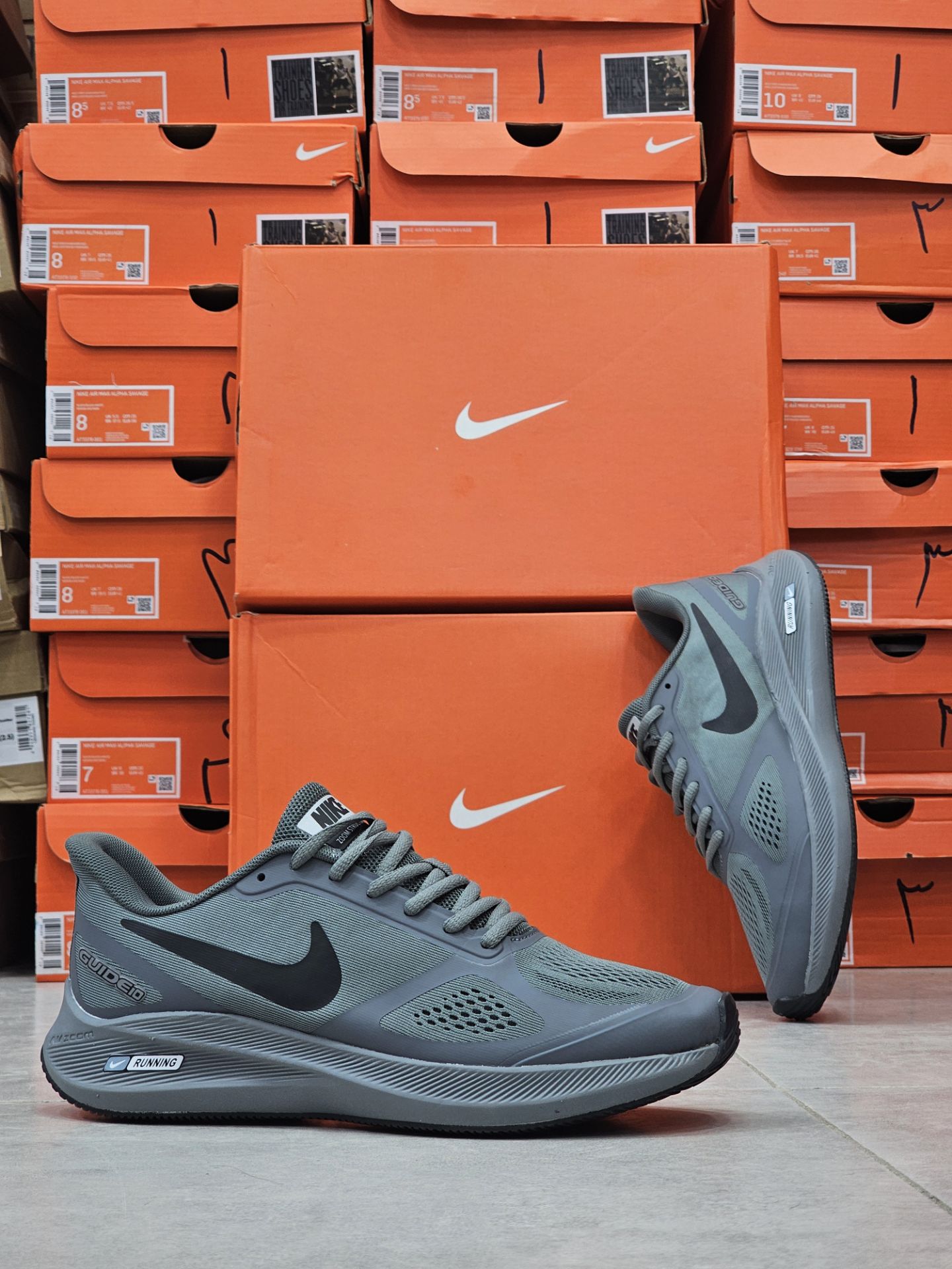 کتونی نایک گاید 10 مسترکوالیتی ۱۰ Nike guide ساخت ویتنام وارداتی سایز۴۰ الی ۴۵فروش تکی و عمده ضمانت کیفیت کالا