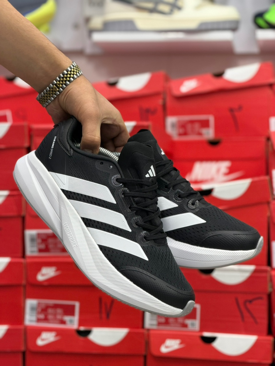 کتونی وارداتی آدیداس دورامو اسپید ۲ مسترکوالیتی درجه ۱/Adidas Duramo Speed 2سایز 40 الی 45ساخت ویتنام وارداتی فروش تکی و عمده/ضمانت کیفیت کالا