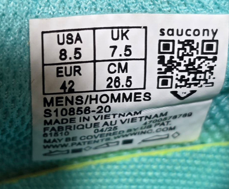 کتونی مردانه ساکونی اندورفین ریفت saucony endorphin rift/ساخت ویتنام وارداتی/سایز ۴۰ الی ۴۵/ضمانت کیفیت کالا/فروش تکی و عمده