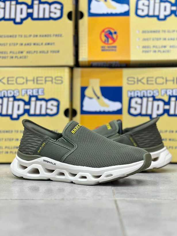 کتونی مردانه اسکیچرز اسلیپ بدون بندSkechers Slip _Insسبک و طبی و راحت/سایز ۴۰الی۴۵/ساخت ویتنام وارداتی/فروش تکی و عمده/ضمانت کالا کیفیت مسترکوالیتی