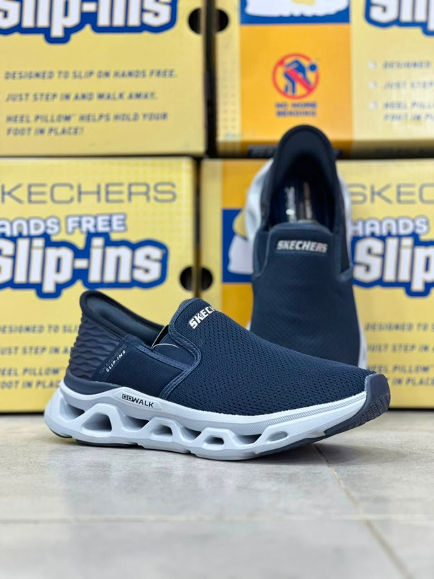 کتونی مردانه اسکیچرز اسلیپ بدون بندSkechers Slip _Insسبک و طبی و راحت/سایز ۴۰الی۴۵/ساخت ویتنام وارداتی/فروش تکی و عمده/ضمانت کالا کیفیت مسترکوالیتی