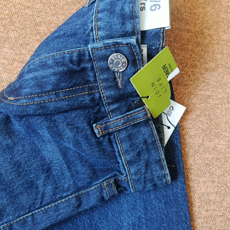 شلوار جین بچه گانه اورجینال برند دنیمر Denimerمدل نیم بگ آبی سنگشور سایز ۲تا ۱۵ سال فروش تکی و عمده ضمانت کیفیت کالا