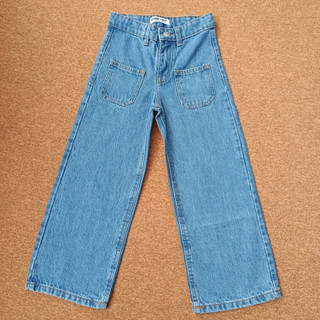 شلوار جین بچه گانه اورجینال برند دنیمر Denimerمدل نیم بگ آبی سنگشور سایز ۲تا ۱۵ سال فروش تکی و عمده ضمانت کیفیت کالا
