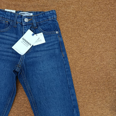 شلوار جین بچه گانه اورجینال برند دنیمر Denimerمدل نیم بگ سنگشور سایز ۴تا ۱۵ سال فروش تکی و عمده ضمانت کیفیت کالا