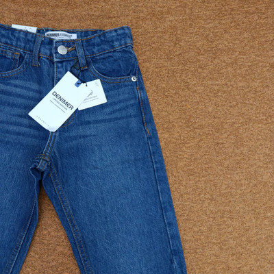 شلوار جین بچه گانه اورجینال برند دنیمر Denimerمدل نیم بگ سنگشور سایز ۴تا ۱۵ سال فروش تکی و عمده ضمانت کیفیت کالا
