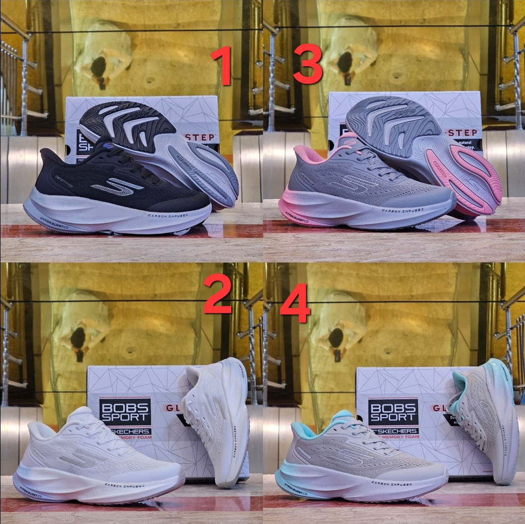 کتونی زنانه اسکیچرز هایپربرست کربن مسترکوالیتی/Skechers Hyper Burst Carbon/ساخت ویتنام وارداتی/سایز۳۷ الی ۴۰/فروش تکی و عمده ضمانت کیفیت کالا