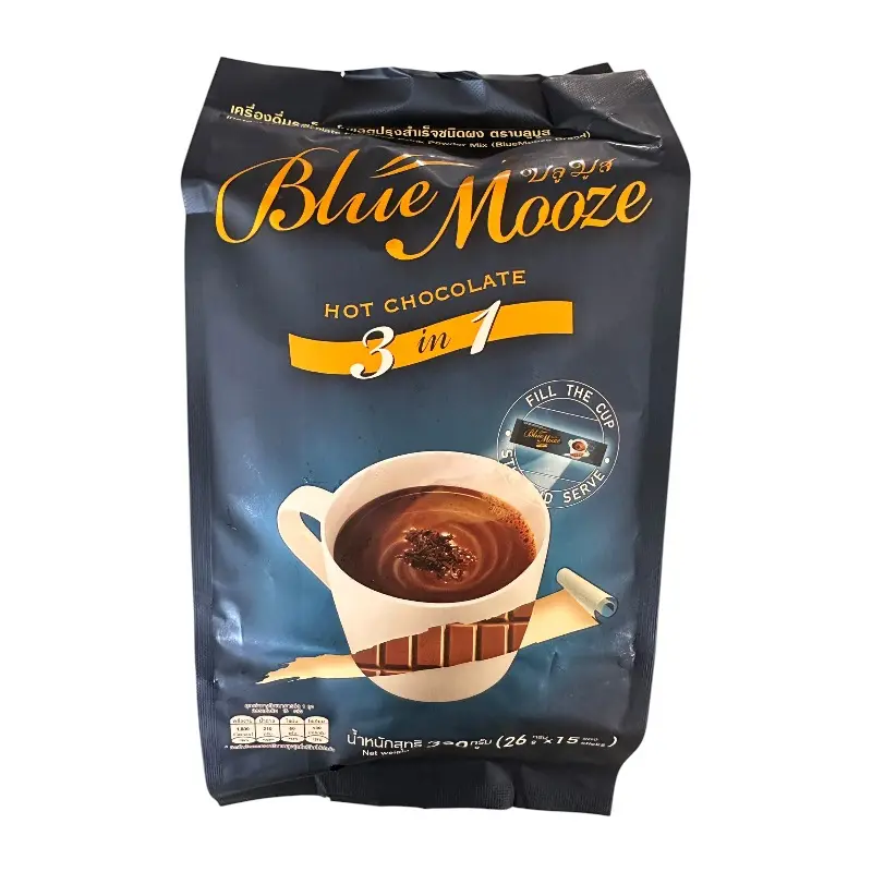 شکلات داغ بلوموز تایلندی ۱۵ عددی Blue Mooze 3 in 1