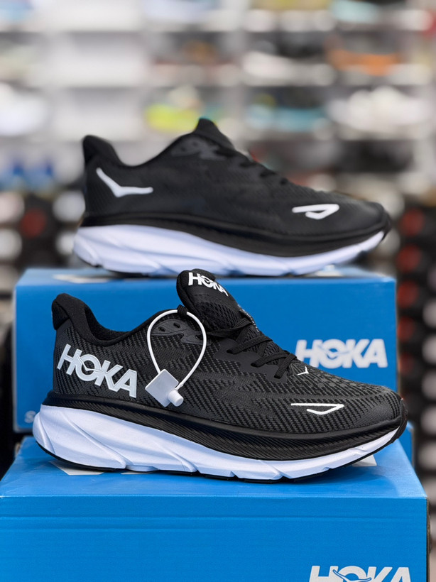 کتونی هوکا کلیفتون 9 مسترکوالیتی درجه ۱/Hoka Clifton 9/ساخت ویتنام وارداتی/سایز 40الی ۴۵/فروش تکی و عمده ضمانت کیفیت کالا
