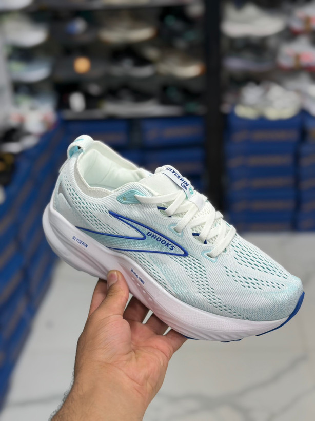 کتونی پیاده رویی و رانینگ بروکس گلیسرین ۲۲ /BROOKS GLYCERIN 22/ساخت ویتنام وارداتی سایز ۳۹ تا ۴۵/ ضمانت کیفیت کالا فروش تکی و عمده