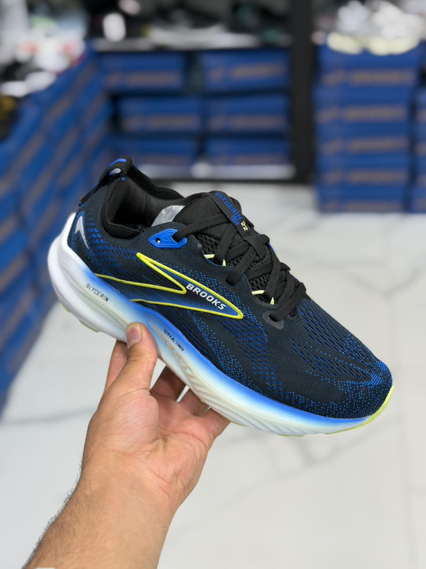 کتونی پیاده رویی و رانینگ بروکس گلیسرین ۲۲ /BROOKS GLYCERIN 22/ساخت ویتنام وارداتی سایز ۳۹ تا ۴۵/ ضمانت کیفیت کالا فروش تکی و عمده