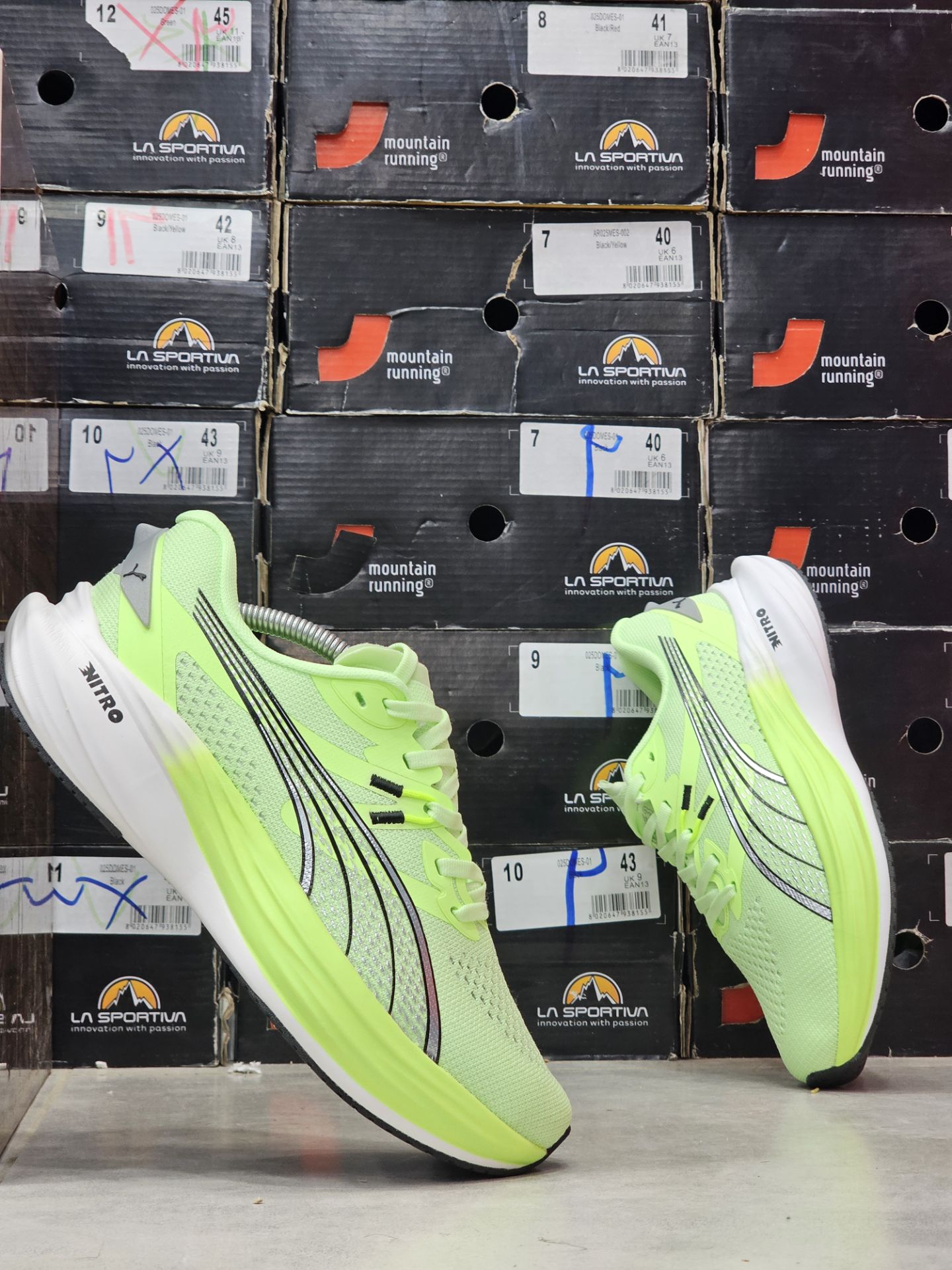 کتونی پوما نیترو Puma ForeverRun NITROساخت ویتنام وارداتی سایز۴۰ الی ۴۵ فروش تکی و عمده ضمانت کیفیت کالا