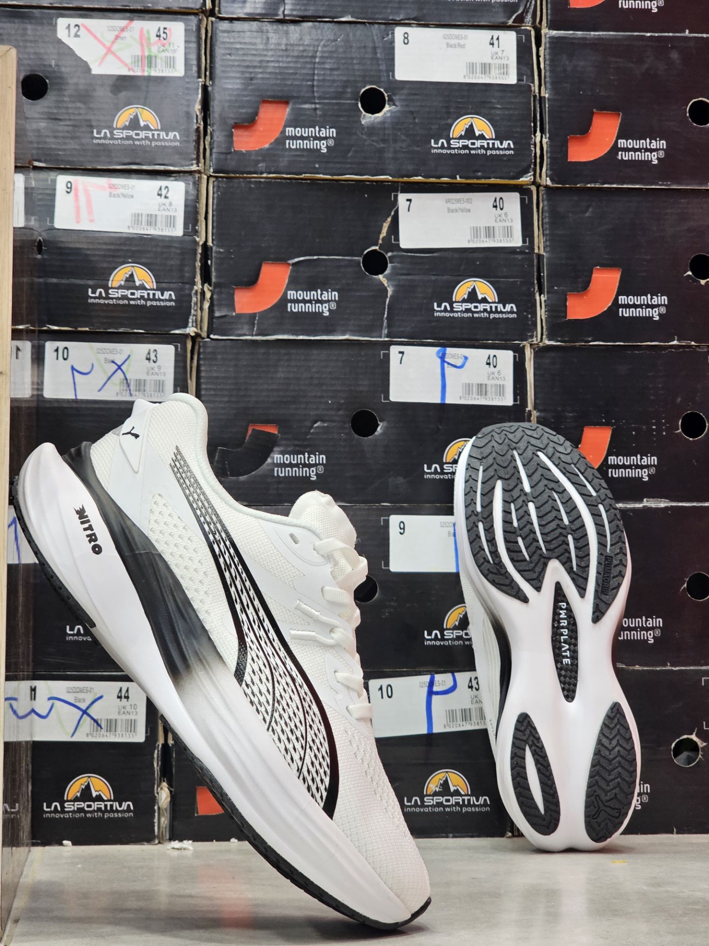 کتونی پوما نیترو Puma ForeverRun NITROساخت ویتنام وارداتی سایز۴۰ الی ۴۵ فروش تکی و عمده ضمانت کیفیت کالا