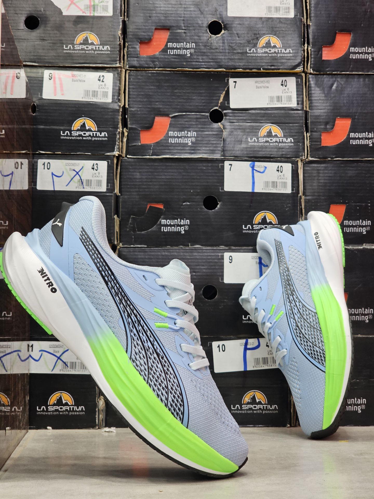 کتونی پوما نیترو Puma ForeverRun NITROساخت ویتنام وارداتی سایز۴۰ الی ۴۵ فروش تکی و عمده ضمانت کیفیت کالا