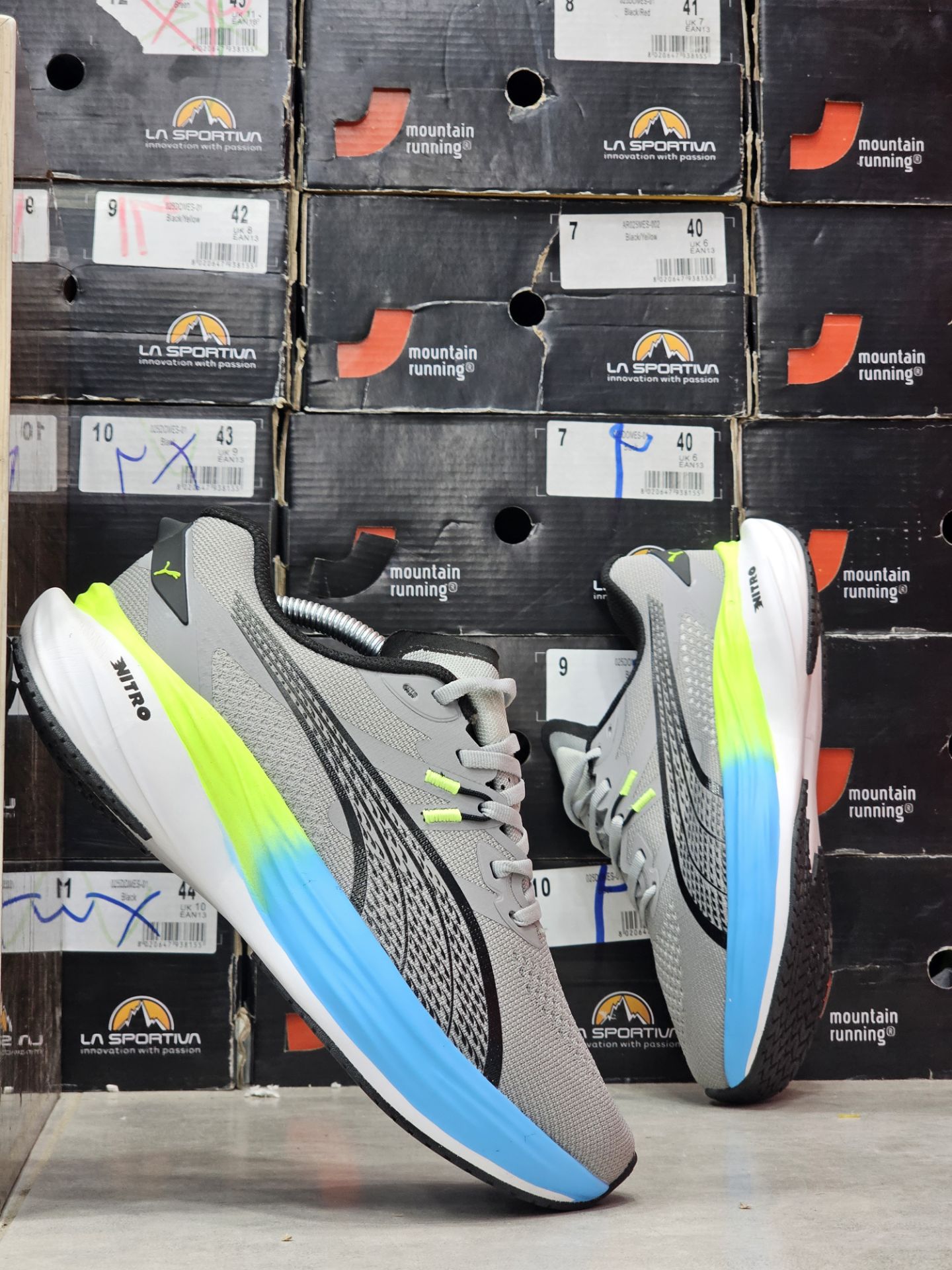 کتونی پوما نیترو Puma ForeverRun NITROساخت ویتنام وارداتی سایز۴۰ الی ۴۵ فروش تکی و عمده ضمانت کیفیت کالا