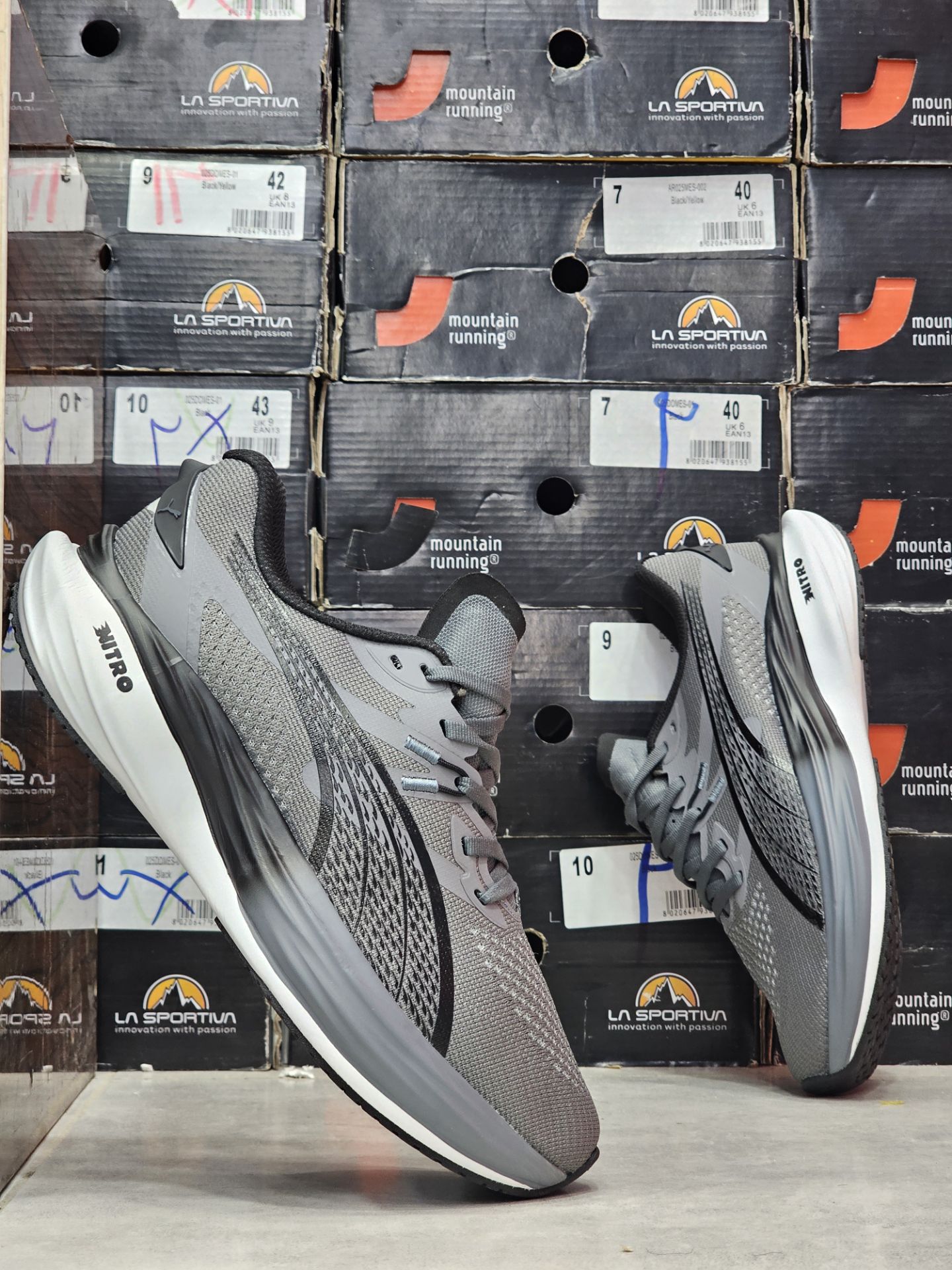 کتونی پوما نیترو Puma ForeverRun NITROساخت ویتنام وارداتی سایز۴۰ الی ۴۵ فروش تکی و عمده ضمانت کیفیت کالا
