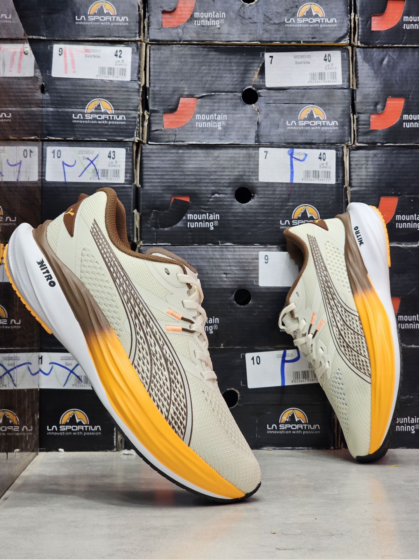 کتونی پوما نیترو Puma ForeverRun NITROساخت ویتنام وارداتی سایز۴۰ الی ۴۵ فروش تکی و عمده ضمانت کیفیت کالا