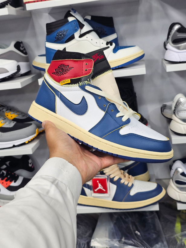 کتونی مردانه نایک ایر جردن وان ساقدار/Nike Air Jordan 1 Low وارداتی ساخت ویتنام سایز ۳۸ الی ۴۵فروش تکی و عمده/ضمانت کیفیت کالا