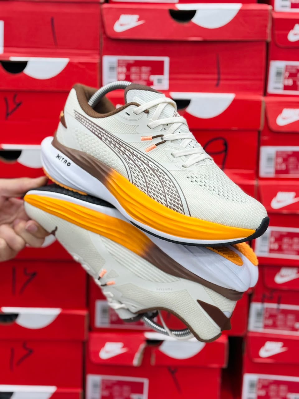 کتونی پوما نیترو Puma ForeverRun NITROساخت ویتنام وارداتی سایز۴۰ الی ۴۵ فروش تکی و عمده ضمانت کیفیت کالا