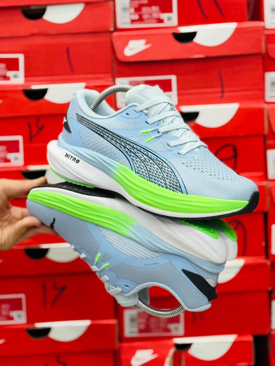 کتونی پوما نیترو Puma ForeverRun NITROساخت ویتنام وارداتی سایز۴۰ الی ۴۵ فروش تکی و عمده ضمانت کیفیت کالا