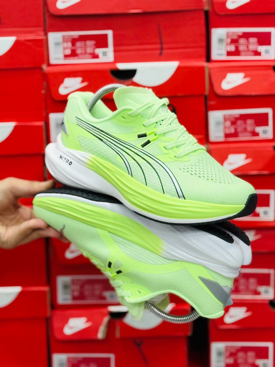 کتونی پوما نیترو Puma ForeverRun NITROساخت ویتنام وارداتی سایز۴۰ الی ۴۵ فروش تکی و عمده ضمانت کیفیت کالا