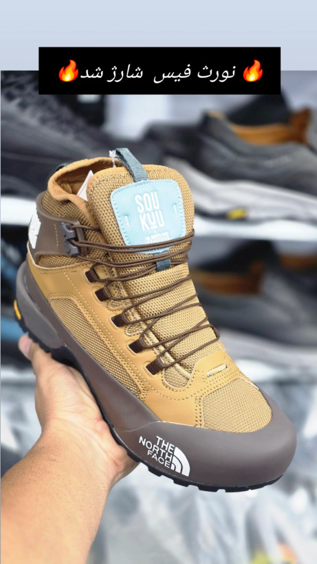 کوهنوردی و طبیعت گردی نورث فیس The North Face SOUKUUسایز ۴۰ الی ۴۵ضد آب و رویه گورتکس زیره ویبرام ضمانت کیفیت کالا فروش تکی و عمده