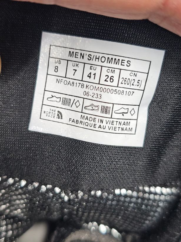 کوهنوردی نورث فیس و طبیعت گردی The North Face SOUKUUسایز ۴۰ الی ۴۵ضد آب و رویه گورتکس زیره ویبرام ضمانت کیفیت کالا فروش تکی و عمده