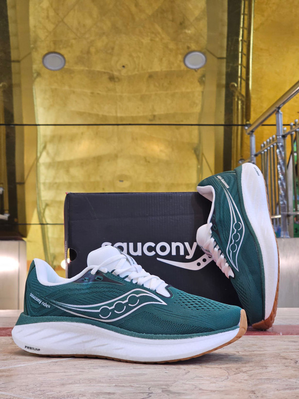 کتونی رانینگ ساکونی راید ۱۸ Saucony Ride 18ضمانت کیفیت کالاساخت ویتنام وارداتی فروش تکی و عمده سایز۴۰ الی ۴۵