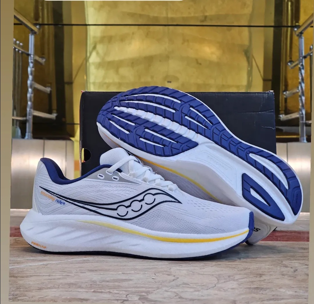 خرید کتونی مردانه ساکونی راید ۱۸ Saucony Ride 18ساخت ویتنام وارداتی ضمانت کیفیت کالا فروش تکی و عمده