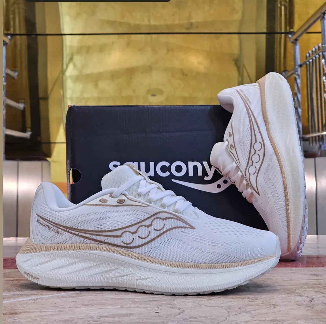 خرید کتونی مردانه ساکونی راید ۱۸ Saucony Ride 18ساخت ویتنام وارداتی ضمانت کیفیت کالا فروش تکی و عمده