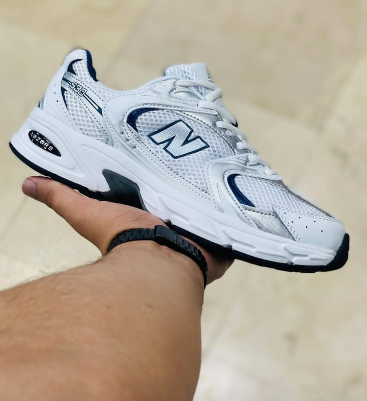 کتونی ست مردانه و زنانه نیوبالانس ۵۳۰ Newbalance 530ساخت ویتنام وارداتی پیاده رویی و روزمره سایز۳۷ الی ۴۵ فروش تکی و عمده ضمانت کیفیت کالا