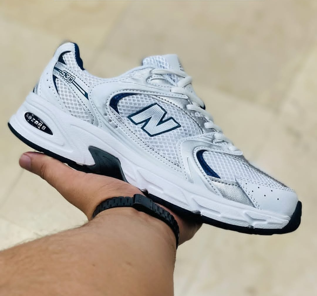 کتونی ست مردانه و زنانه نیوبالانس ۵۳۰ Newbalance 530ساخت ویتنام وارداتی پیاده رویی و روزمره سایز۳۷ الی ۴۵ فروش تکی و عمده ضمانت کیفیت کالا