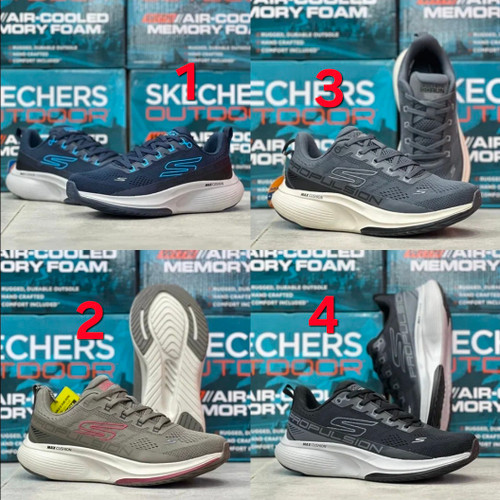 کتونی مردانه اسکیچرزمکس کوشن پروپالشن Skechers Max Cushioning Propulsionوارداتی ساخت ویتنام سایز ۴۰ الی ۴۵فروش تکی و عمده ضمانت و کیفیت کالا