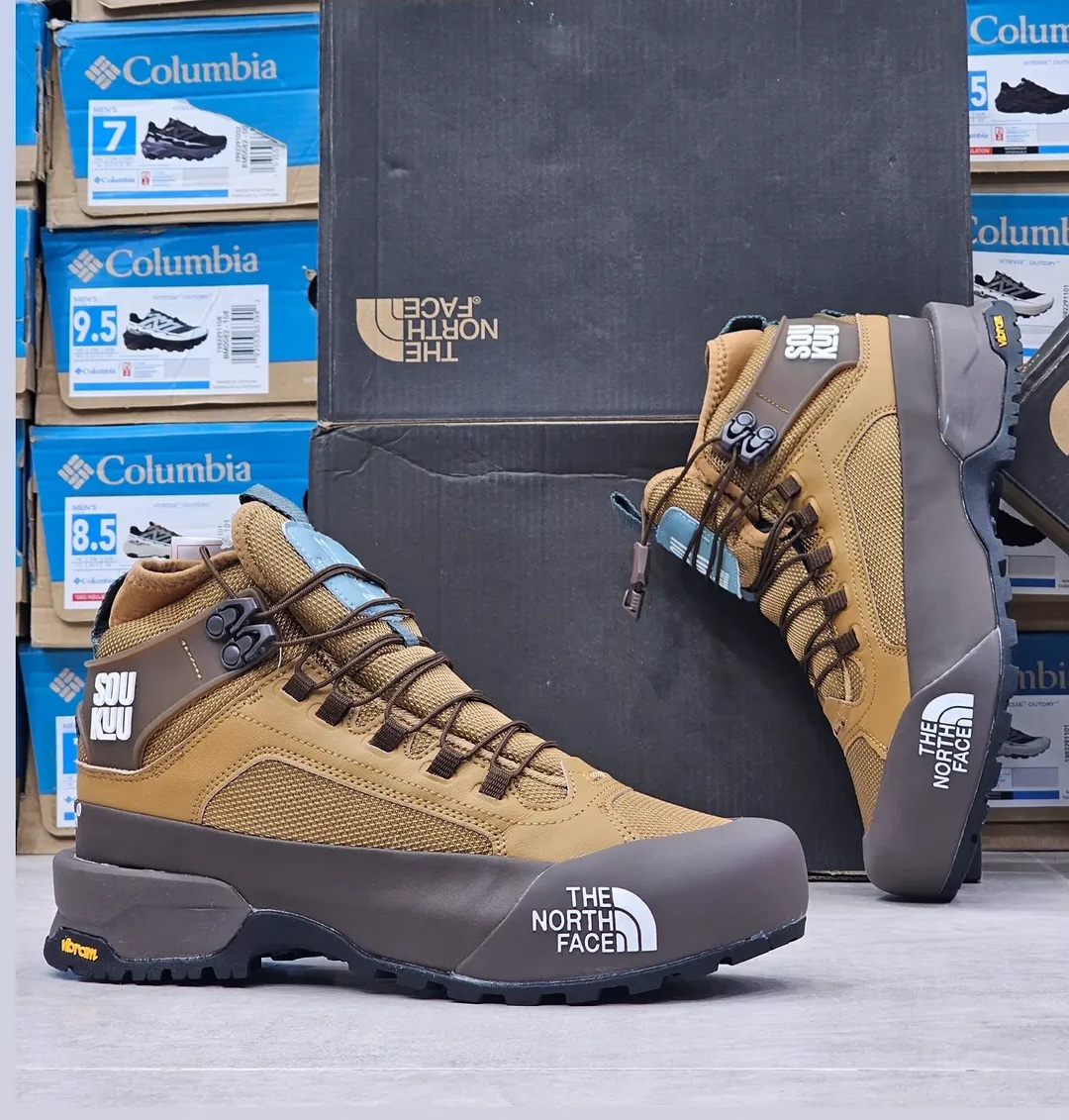 نورث فیس کوهنوردی و طبیعت گردی The North Face SOUKUUسایز ۴۰ الی ۴۵ضد آب و رویه گورتکس زیره ویبرام ضمانت کیفیت کالا فروش تکی و عمده