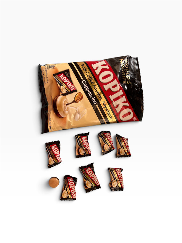 خرید آبنبات کاپوچینو KOPIKO فروش تکی و عمده ضمانت اصالت کالا