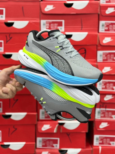 کتونی مسترکوالیتی پوما نیترو Puma ForeverRun NITROساخت ویتنام وارداتی سایز۴۰ الی ۴۵ فروش تکی و عمده ضمانت کیفیت کالا
