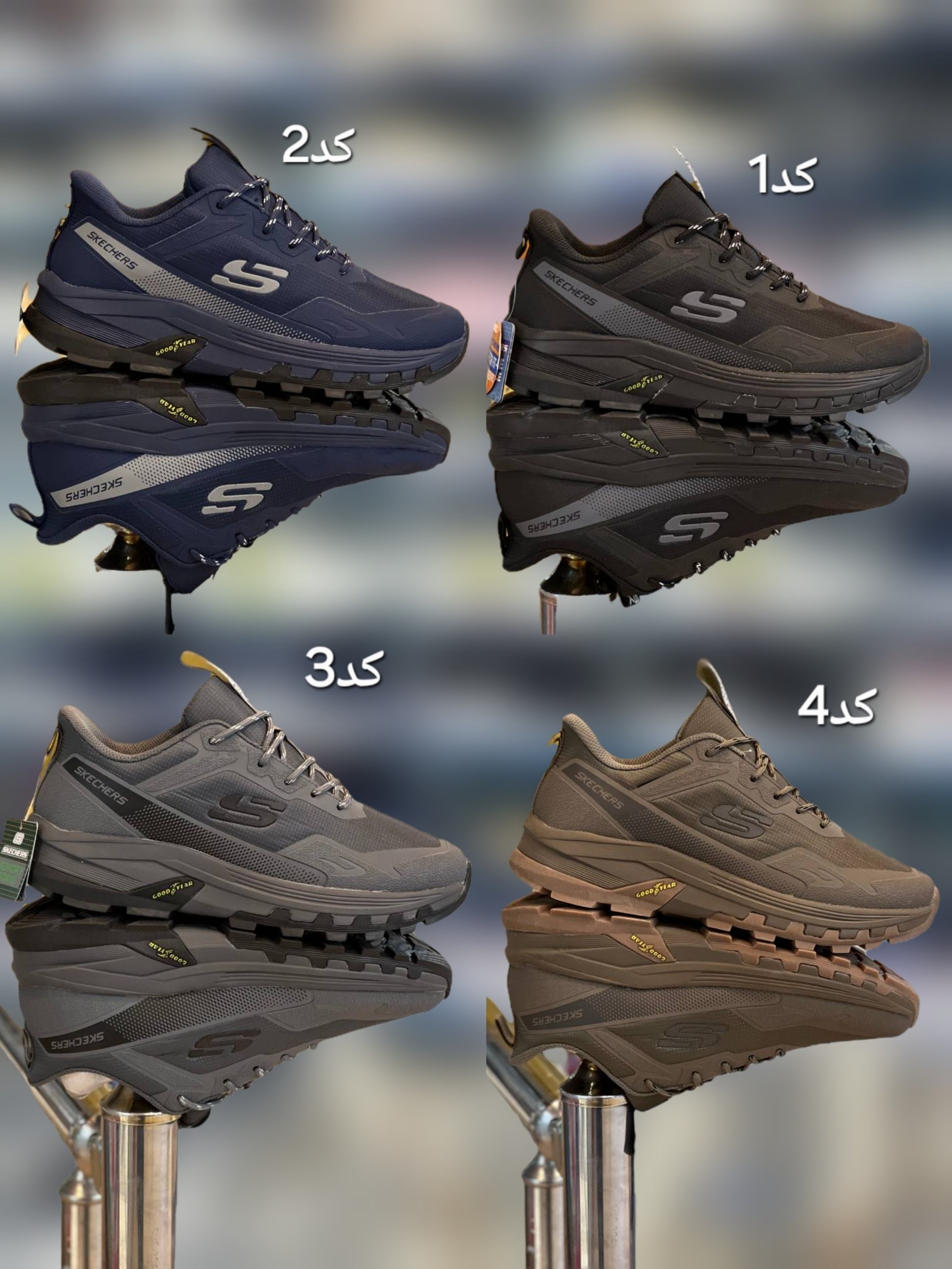 کتونی مردانه اسکیچرز گوران ۲۰۲۶ Skechers Gorunمموری فوم سبک و طبی و راحت/سایز۴۰ الی ۴۵وارداتی ساخت ویتنام فروش تکی و عمده ضمانت کیفیت کالا