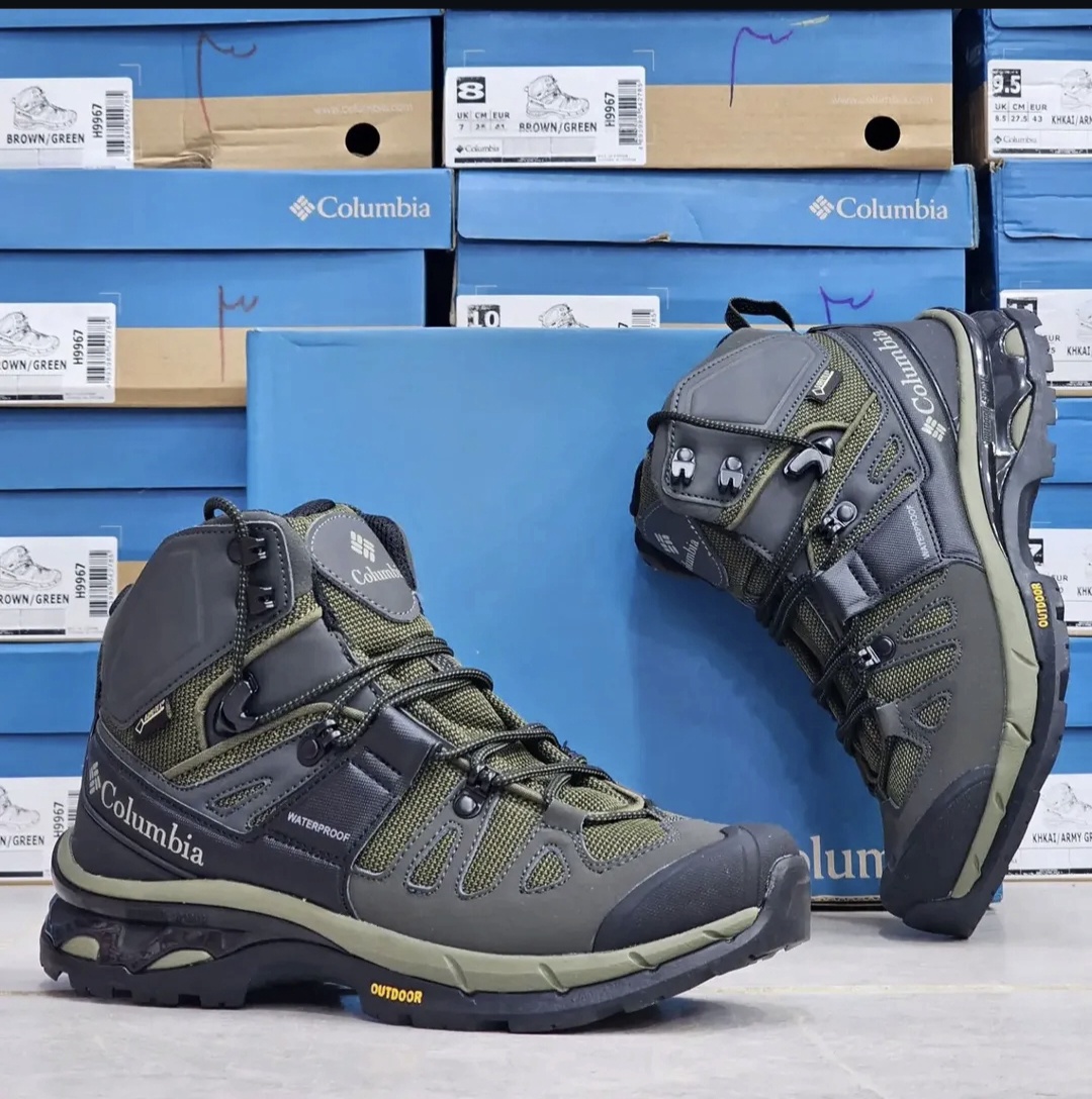 کلمبیا کوهنوردی ضدآب | Columbia Gore-Tex Waterproof ساخت ویتنام زیره ویبرام گورتکس سایز۴۰ الی ۴۵ فروش تکی و عمده ضمانت کیفیت کالا