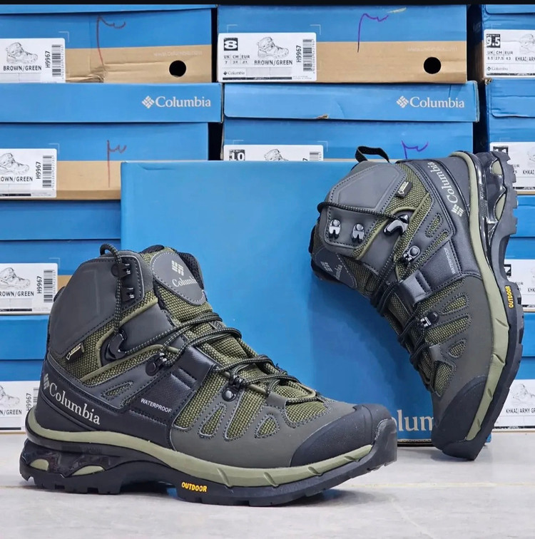 کلمبیا کوهنوردی ضدآب | Columbia Gore-Tex Waterproof ساخت ویتنام زیره ویبرام گورتکس سایز۴۰ الی ۴۵ فروش تکی و عمده ضمانت کیفیت کالا
