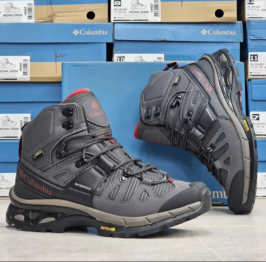 کلمبیا کوهنوردی ضدآب | Columbia Gore-Tex Waterproof ساخت ویتنام زیره ویبرام گورتکس سایز۴۰ الی ۴۵ فروش تکی و عمده ضمانت کیفیت کالا