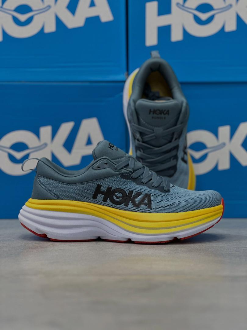 کتونی مسترکوالیتی هوکا باندی 8 Hoka bandi8سایز۴۰ الی ۴۵ساخت ویتنام وارداتی فروش تکی و عمده ضمانت اصالت کالا