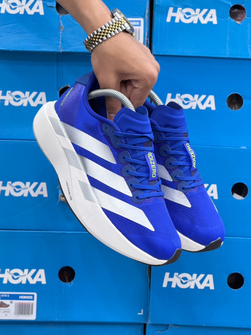 آدیداس آدیزیرو Adidas Adizero EVO SLساخت ویتنام وارداتی سایز 40 الی ۴۵ضمانت کالا فروش تکی و عمده بالاترین کیفیت مسترکوالیتی A