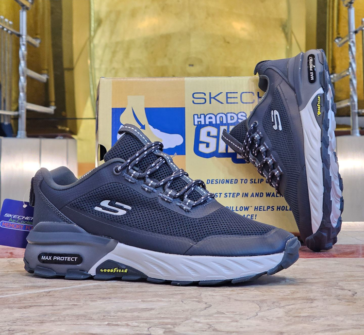 کتونی اسکی چرز مکس پروتکتSkechers Max Protectساخت ویتنام وارداتی سایز ۴۰ الی ۴۵بالاترین کیفیت مسترکوالیتی Aضمانت اصالت کالافروش تکی و عمده