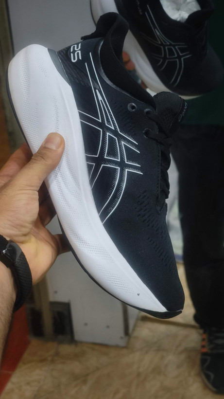 کتونی اسیکس ژل نیمباس ۲۵ مسترکوالیتی Asics Gel Nimbus 25ساخت وارداتی ویتنام سایز ۴۰ تا ۴۵پایین ترین قیمت در ایران ضمانت کیفیت کالا