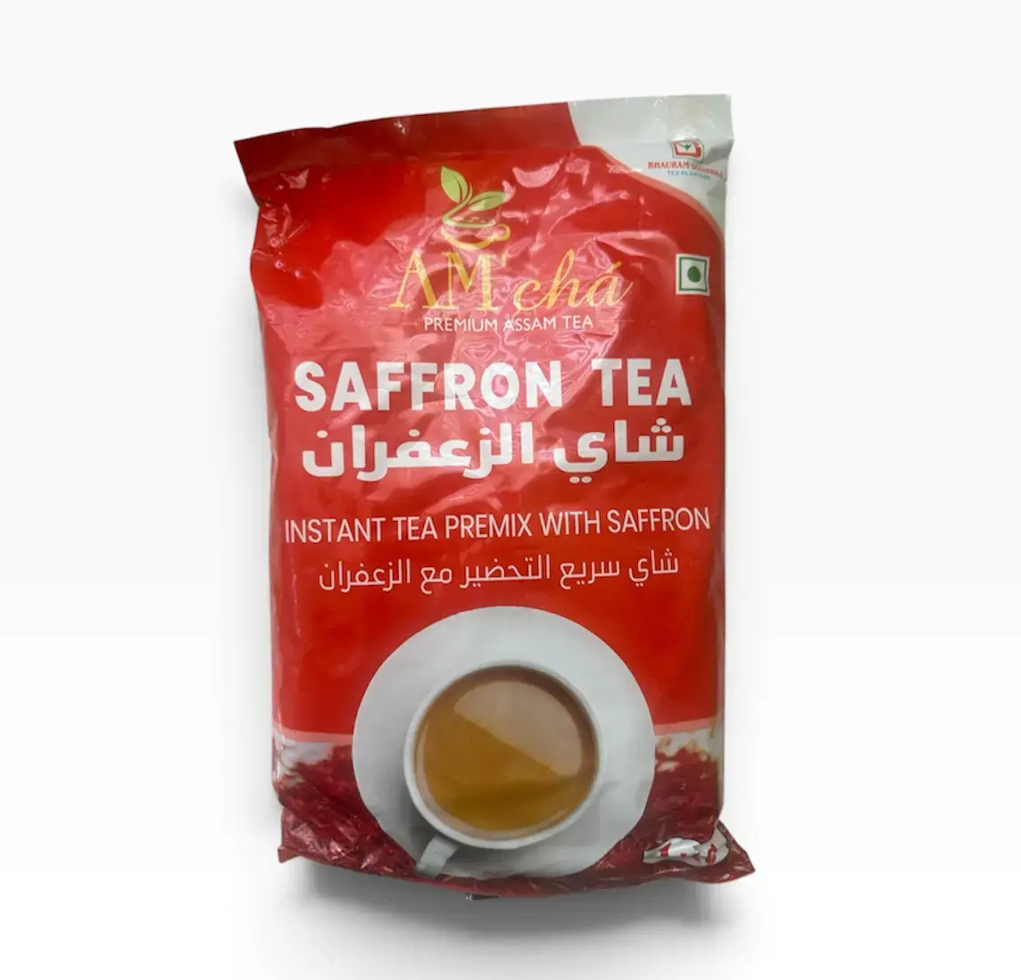 چای کرک با طعم زعفران اصلی یک کیلویی  AM Cha اورجینال فروش تکی و عمده