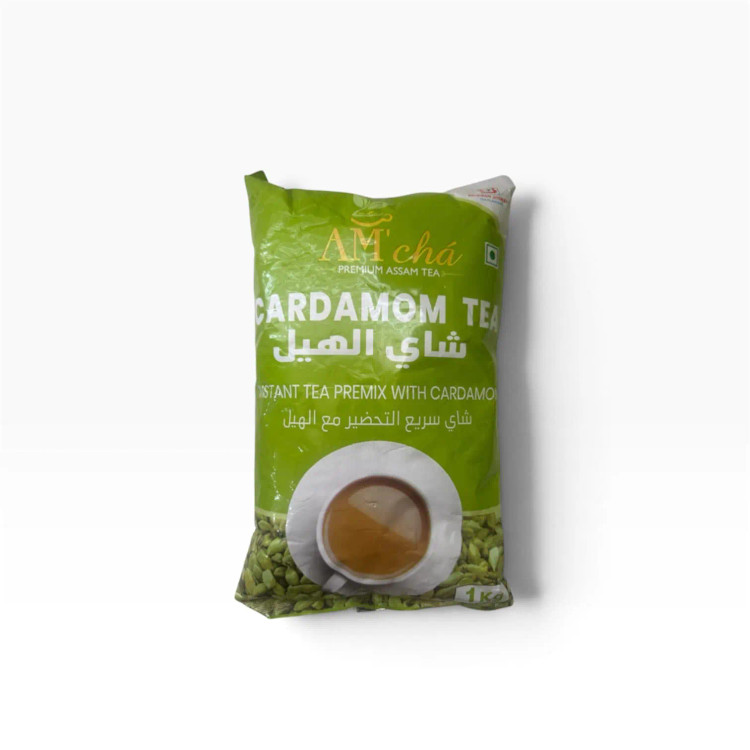 چای کرک با طعم هل اصلی یک کیلویی AM Cha اورجینال فروش تکی و عمده