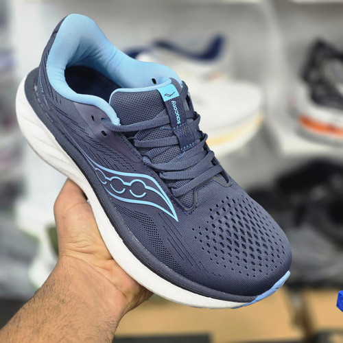 کتونی رانینگ و پیاده روی ساکونی مدل راید ۱۸ Saucony Ride 18 / ضمانت کیفیت کالا / فروش عمده و تک / سایز بندی ۴۰ ۴۱ ۴۲ ۴۳ ۴۴ ۴۵
