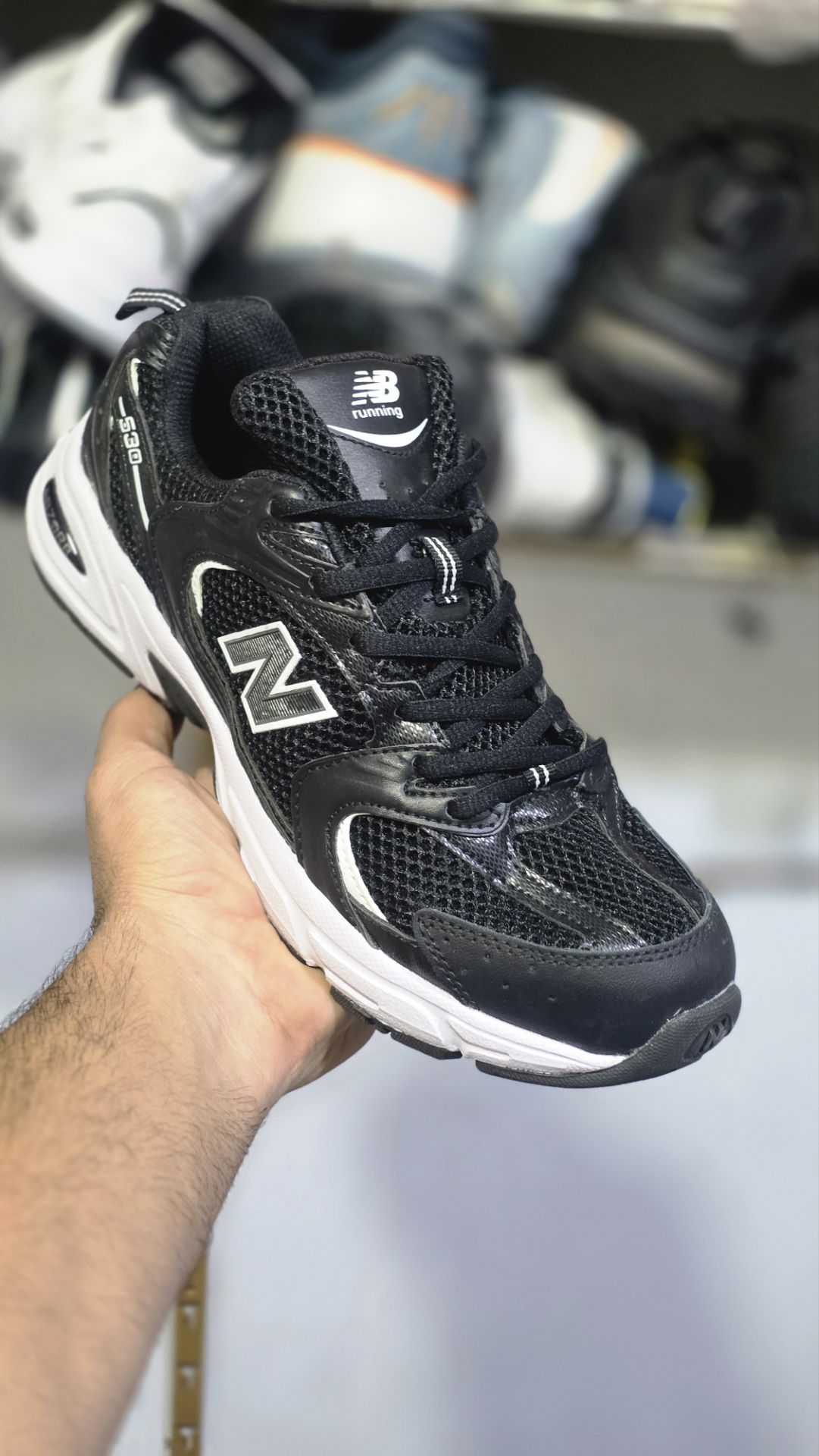 کتونی نیوبالانس ۵۳۰مسترکوالیتی Newbalance 530ساخت ویتنام وارداتی سایز۳۷ الی ۴۵فروش تکی و عمده ضمانت اصالت کالا بالاترین کیفیت درجه ۱