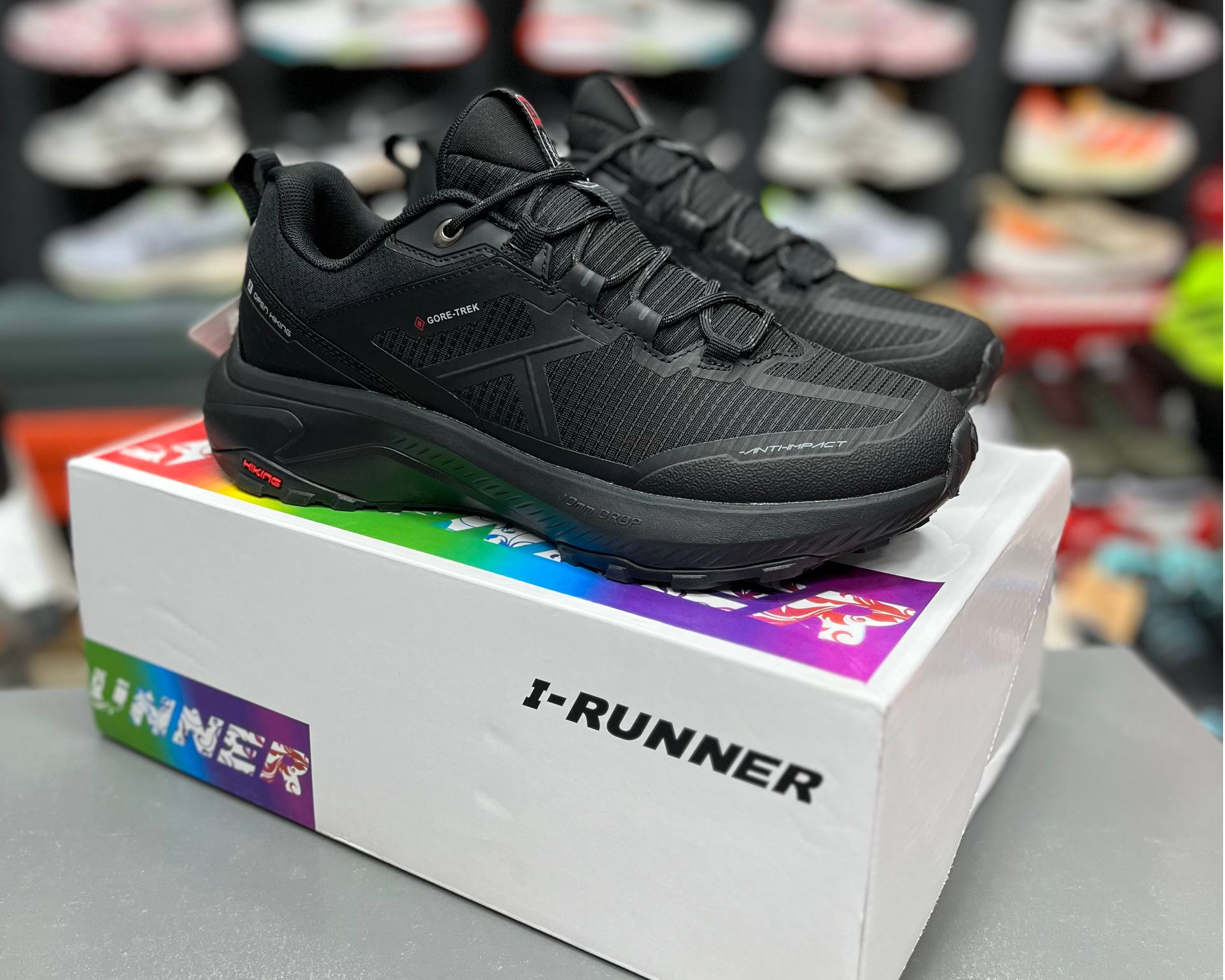 کتونی آی رانر گورتکس ضد آب مسترکوالیتی I-RUNNER Hikingساخت ویتنام وارداتی سایز ۴۰ الی ۴۵سبک و مقاوم ضد لغزش فروش تکی و عمده ضمانت اصالت کالا بالاترین کیفیت درجه ۱
