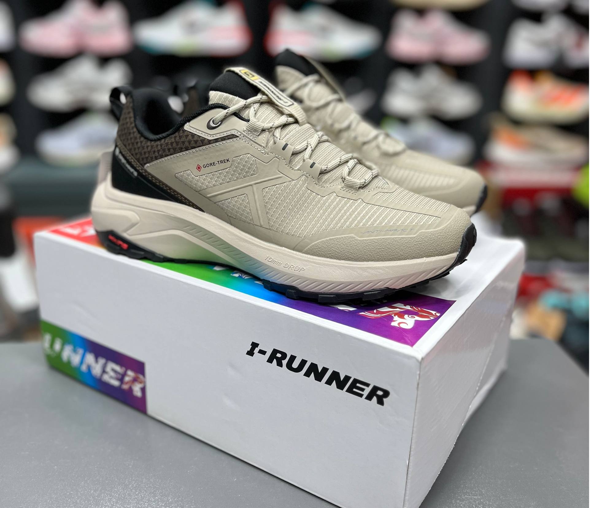 کتونی آی رانر گورتکس ضد آب مسترکوالیتی I-RUNNER Hikingساخت ویتنام وارداتی سایز ۴۰ الی ۴۵سبک و مقاوم ضد لغزش فروش تکی و عمده ضمانت اصالت کالا بالاترین کیفیت درجه ۱