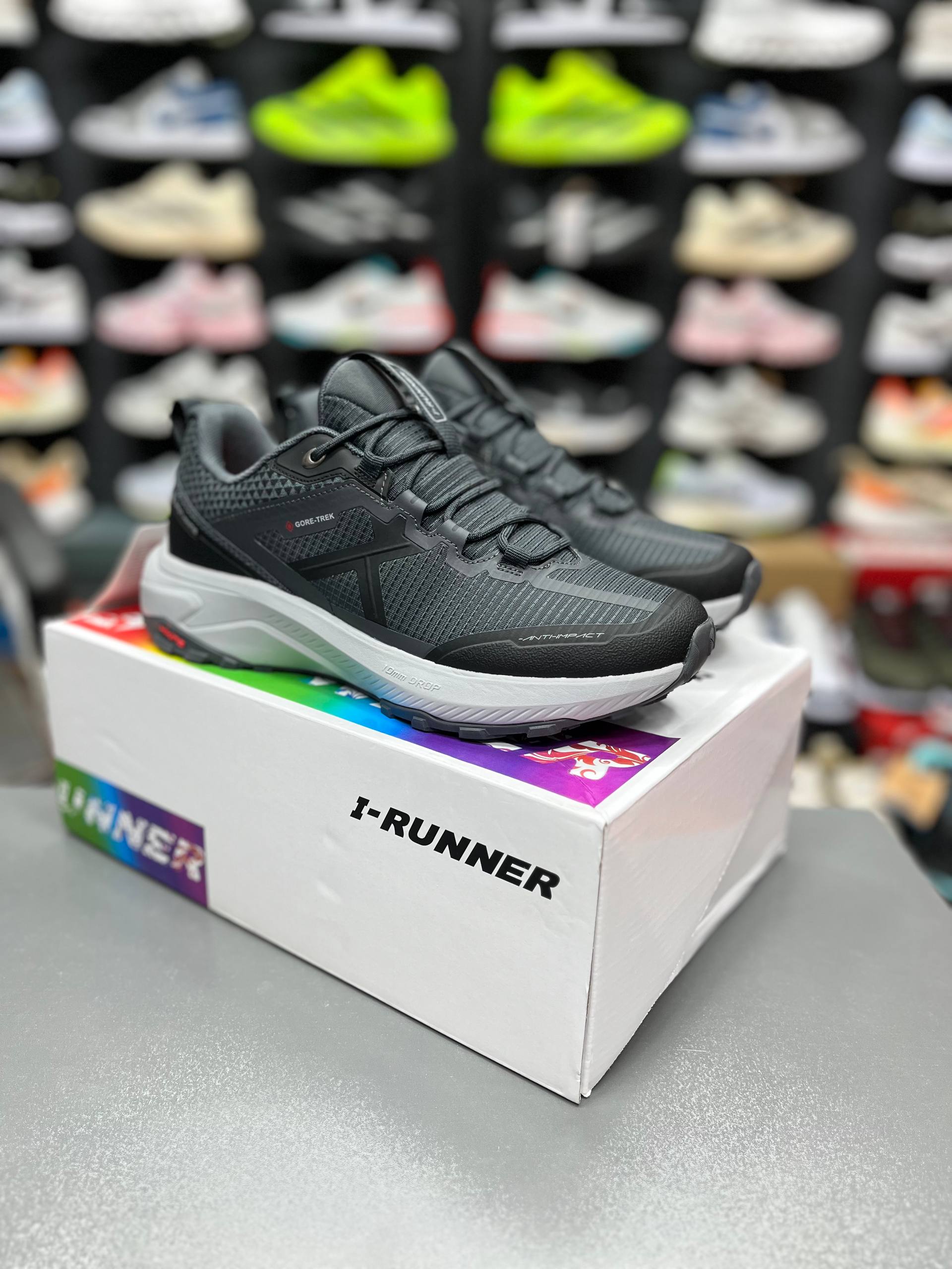 کتونی آی رانر گورتکس ضد آب مسترکوالیتی I-RUNNER Hikingساخت ویتنام وارداتی سایز ۴۰ الی ۴۵سبک و مقاوم ضد لغزش فروش تکی و عمده ضمانت اصالت کالا بالاترین کیفیت درجه ۱